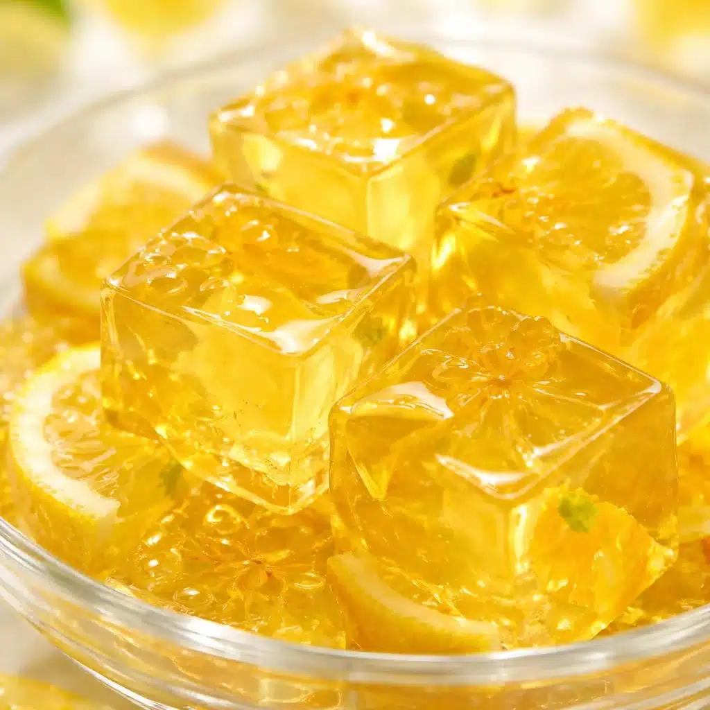 Korean agar agar weight loss recipe featuring a vegan gelatin drink.