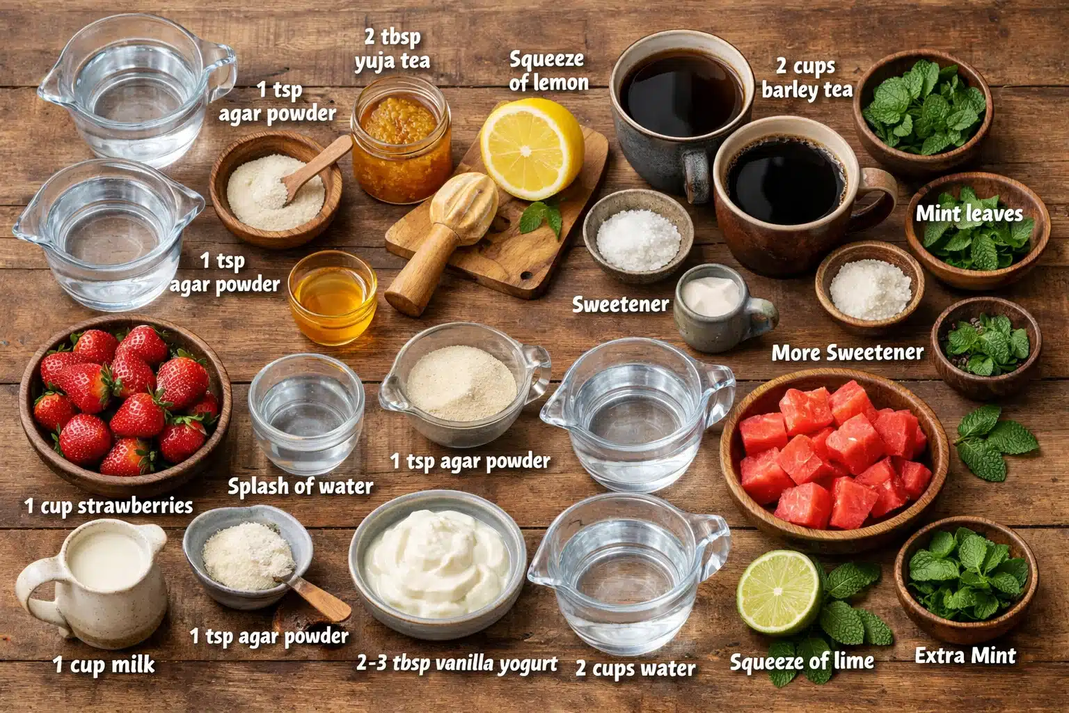 Korean agar agar weight loss recipe