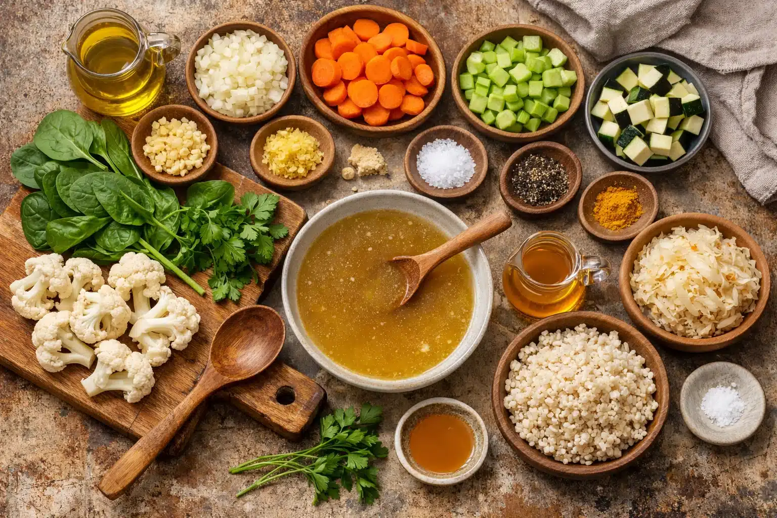 Nourishing Gut Healing Vegetable Soup for Leaky Gut Relief