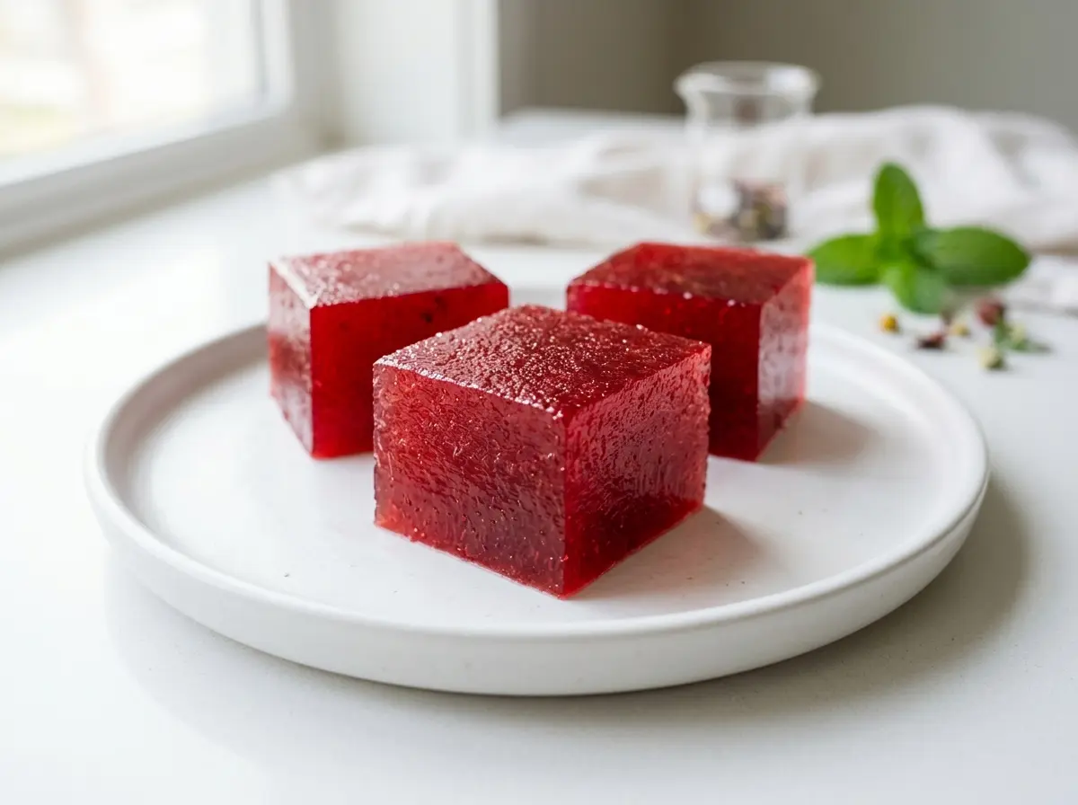 Clinical presentation of the Dr. Mindy Pelz jello snack.